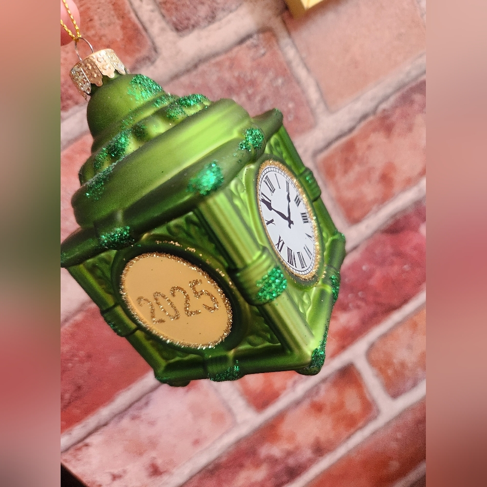 Marshall Fields Limited Edition 2025 Clock Ornament - New w/ Tag